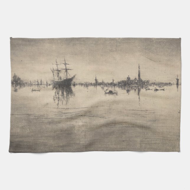 Linge De Cuisine James Whistler - Nocturne, de Venise (Horizontal)