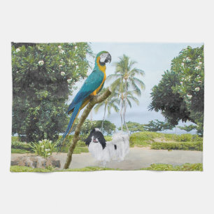 Linge De Cuisine Japonais Chin et Macaw
