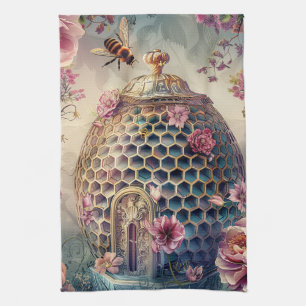 Linge De Cuisine Jardin de Rêves Enchanté aux Abeilles (7)