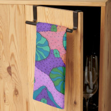 Jardin marin Retro Abstrait  