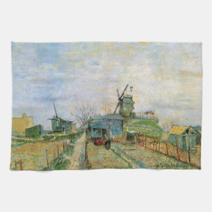 Linge De Cuisine Jardin végétal à Montmartre par Vincent van Gogh