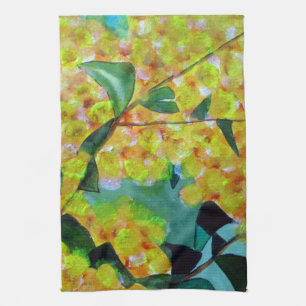 Linge De Cuisine Jaune Wattle