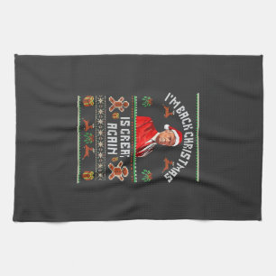 Linge De Cuisine Je suis de retour, Noël est à nouveau génial Élect
