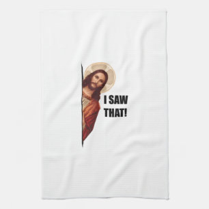 Linge De Cuisine Jésus-Christ vous regarde, Jésus Je l'ai vu