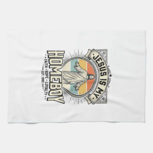 Linge De Cuisine Jésus est mon pote Vintage T-shirt religieux