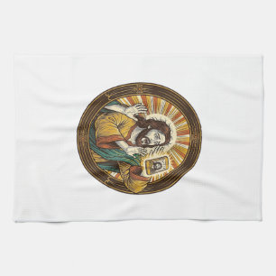 Linge De Cuisine Jesus Selfie Accidentel avec la Caméra Frontale et