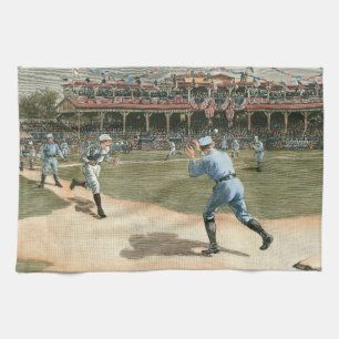 Linge De Cuisine Jeu de baseball 1886 de ligue nationale