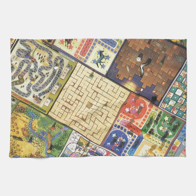 Linge De Cuisine Jeu dessus !  Jeux de société (Horizontal)