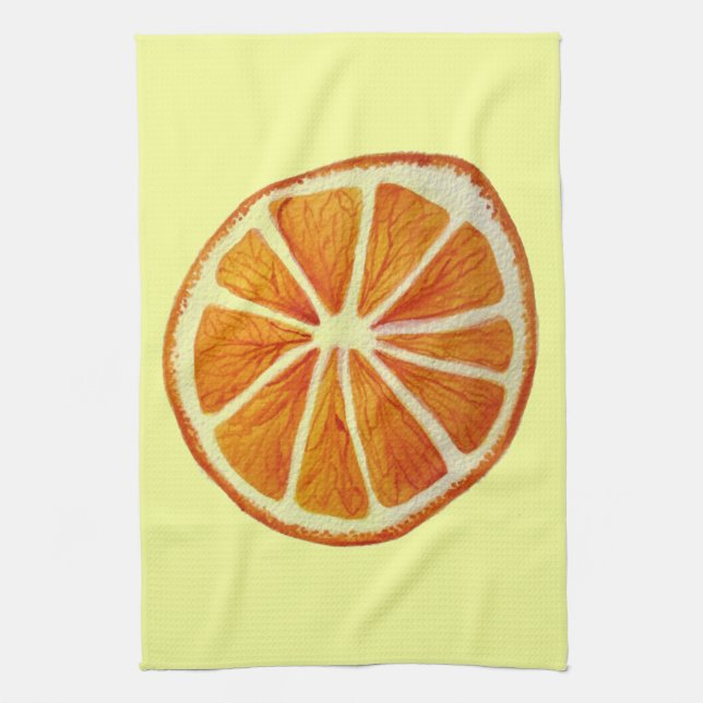 Linge De Cuisine Jicy Orange (Vertical)