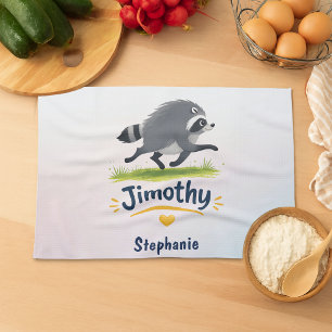 Linge De Cuisine Jimothy Raton Laveur Viral Drôle Trash Panda Faune
