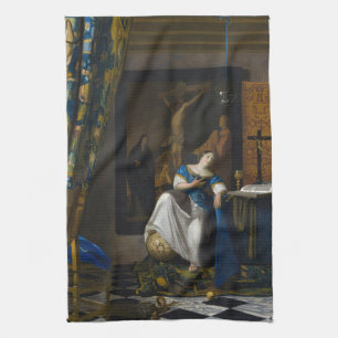Linge De Cuisine Johannes Vermeer - Allégorie de la foi