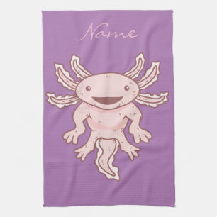 Linge De Cuisine Joli Axolotl Rose Thunder_Cove