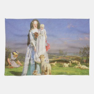 Linge De Cuisine Jolie Baa Lambs par Ford Madox Brown