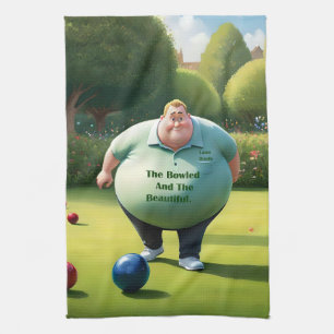 Linge De Cuisine Jolly Lawn Bowler Man,