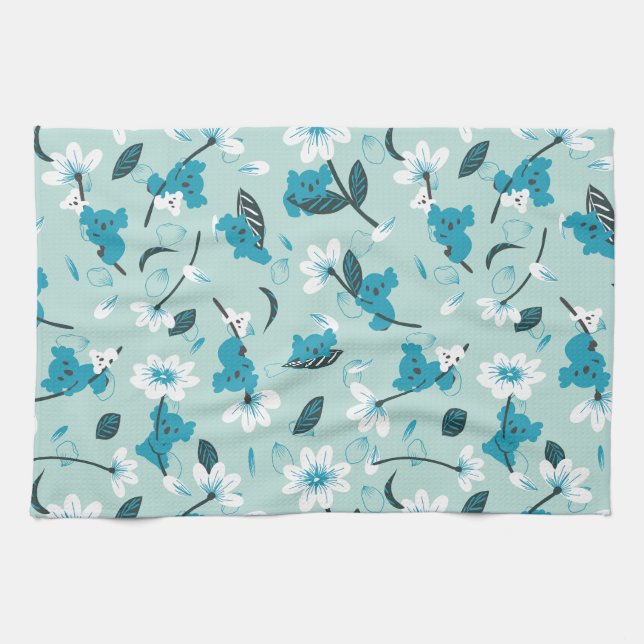 Linge De Cuisine Jouer Koala Motif mignon animal et l'art nature (Horizontal)