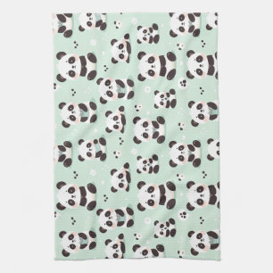 Linge De Cuisine Jouer Motif Panda