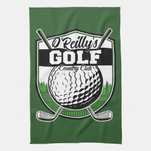 Linge De Cuisine Joueur de golf personnalisé Pro Golf Country Club
