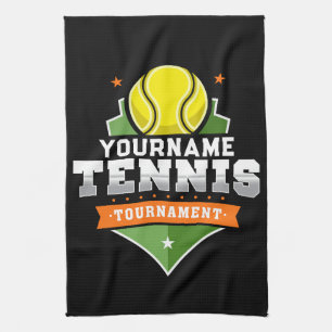 Linge De Cuisine Joueur de tennis personnalisé NOM Tournoi de Varsi