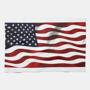 Linge De Cuisine Jour de l'indépendance patriotique du drapeau amér