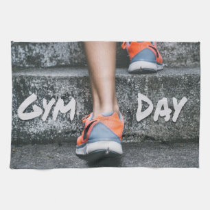 Linge De Cuisine Journée de gym Tous Les Jours Entraînement Motivat