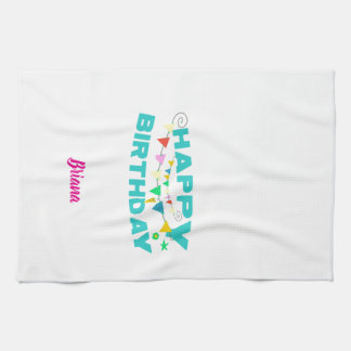 Linge De Cuisine Joyeuse fête d'anniversaire