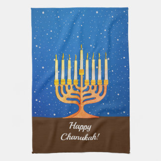 Linge De Cuisine Joyeux Chanoukah ! Menorah