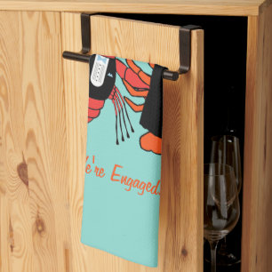 Linge De Cuisine Joyeux couple d'écrevisses pour faire bouillir la