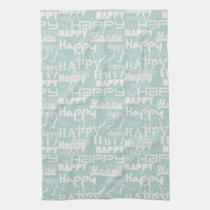 Linge De Cuisine Joyeux Mots Bleus