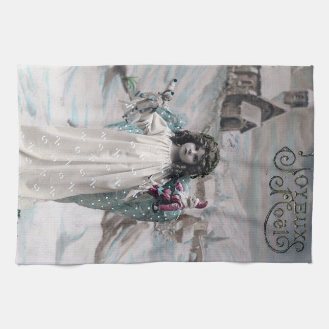 Linge De Cuisine Joyeux Noel (Horizontal)