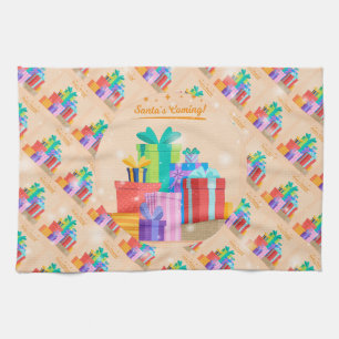 Linge De Cuisine Joyeux Noël Heureux Meilleur Cadeau