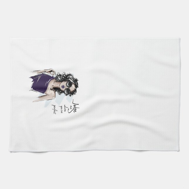 Linge De Cuisine Juge-moi quand tu es parfait (Horizontal)