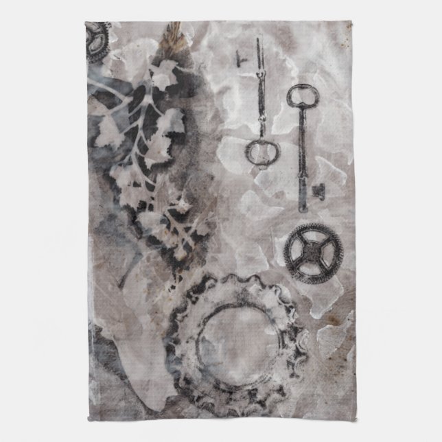 Linge De Cuisine Juxtaposition II (Vertical)