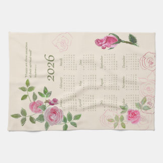 Linge De Cuisine JW year text Matthew 5:3 calendar customize