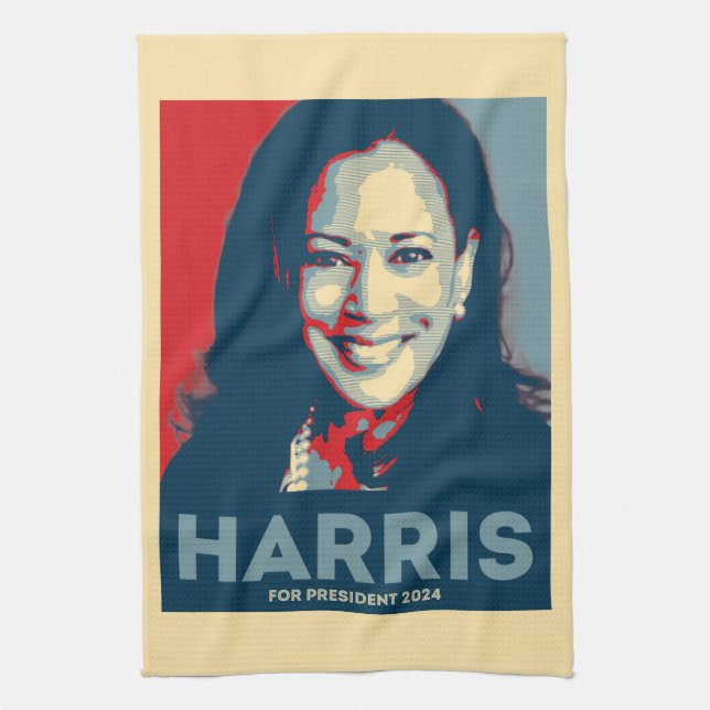 Linge De Cuisine Kamala Harris pour le président 2024 - Hope (Vertical)