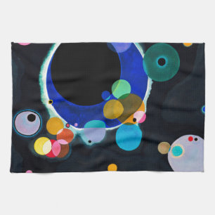 Linge De Cuisine Kandinsky Plusieurs cercles Abstraits