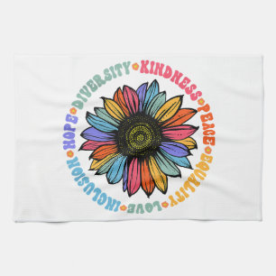 Linge De Cuisine Kindness Peace Equality Love Hope Diversity Human