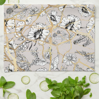 Linge De Cuisine Kintsugi japonais.