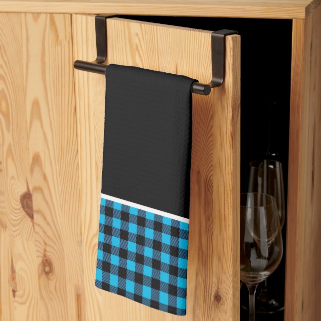 Linge De Cuisine Kitchen Towel-Buffalo Plaid (Pliage en tiers)