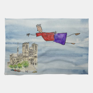 Linge De Cuisine Kitchen Towel: Flying Joanna and Grace Cathedral