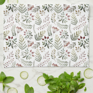 Linge De Cuisine Kitchen Towel - Winter Pattern
