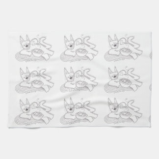 Linge De Cuisine Kitsu Kitsa Chat Perogies Ukrainiens
