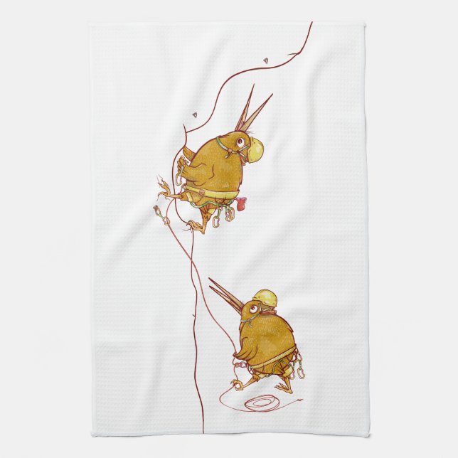 Linge De Cuisine Kiwi NZ BIRDS ROCK ESCALADE (Vertical)