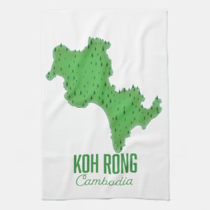 Linge De Cuisine Koh Rong Cambodge