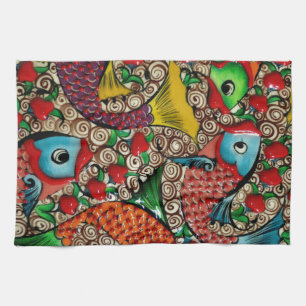 Linge De Cuisine Koi Fish