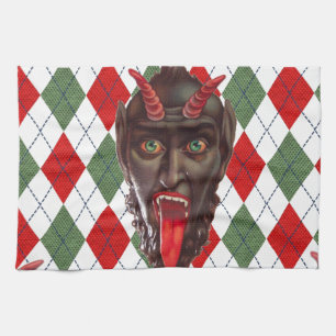 Linge De Cuisine krampus de Noël