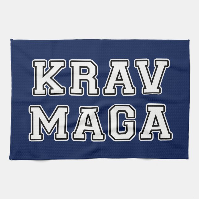 Linge De Cuisine Krav Maga (Horizontal)