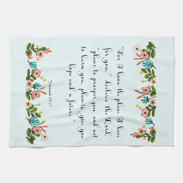 Linge De Cuisine La bible d'une manière encourageante exprime l'art (Horizontal)