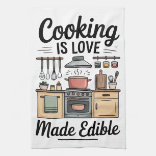 Linge De Cuisine La cuisine est l'amour