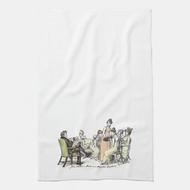 Linge De Cuisine La famille Bennet - Jane Austen Pride & Prejudice (Vertical)