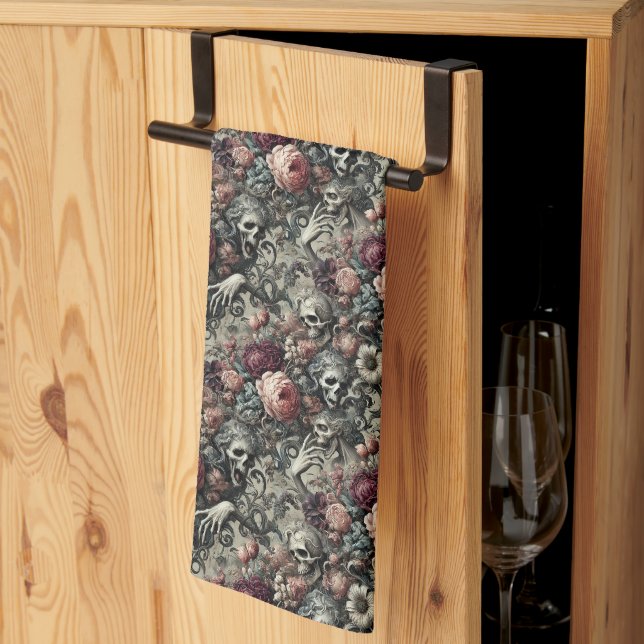 Linge De Cuisine La fin du bois d'oeuvre - gothique victorien (Pliage en tiers)